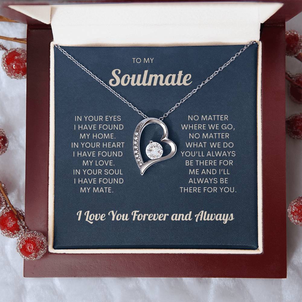 To My Soulmate | Forever Love Necklace