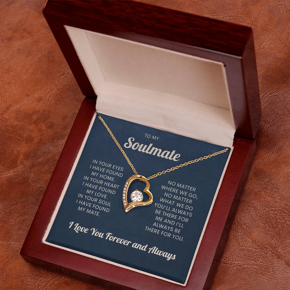 To My Soulmate | Forever Love Necklace