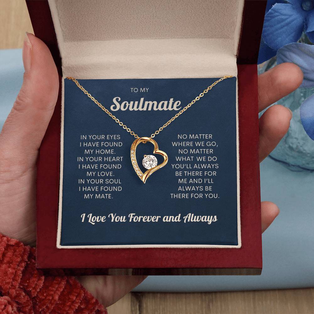 To My Soulmate | Forever Love Necklace