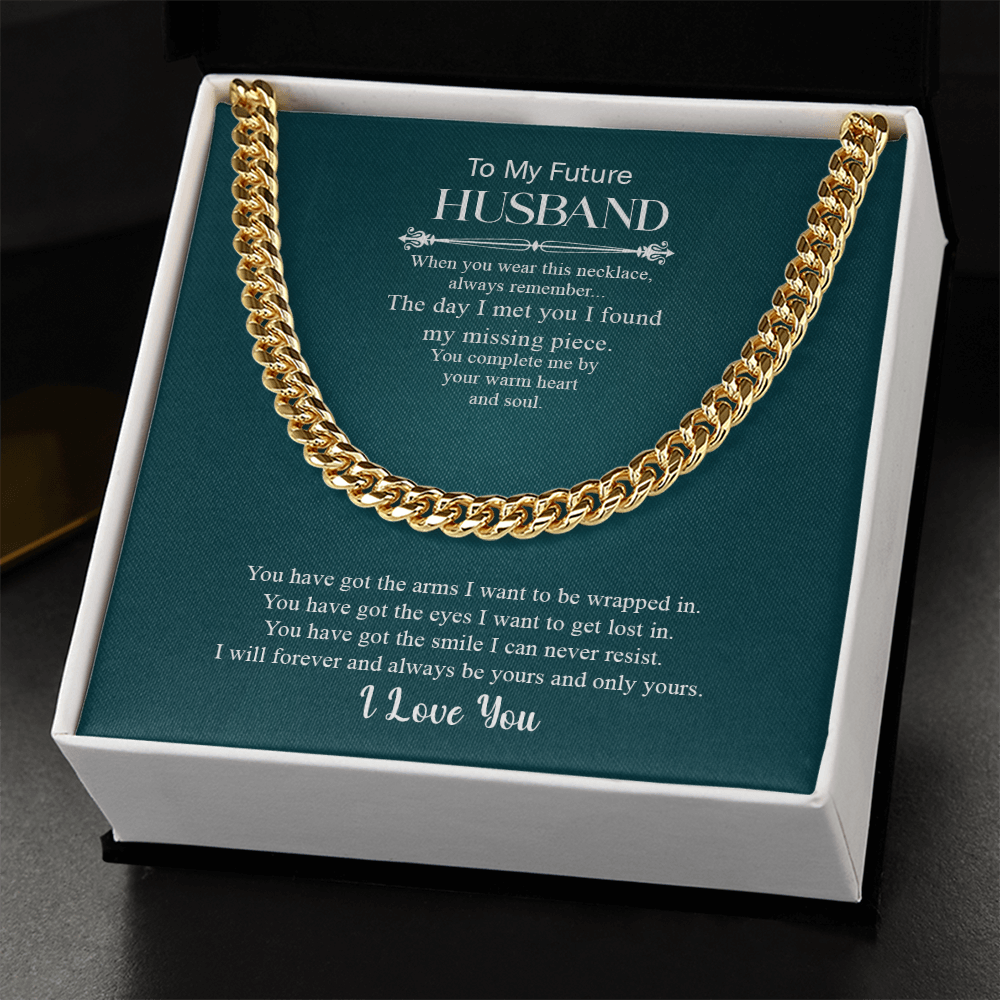 To My Future Husband | Cuban Link Chain