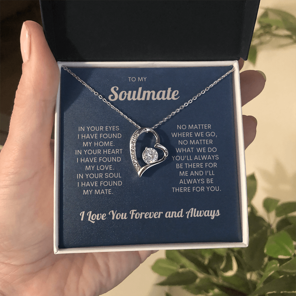 To My Soulmate | Forever Love Necklace