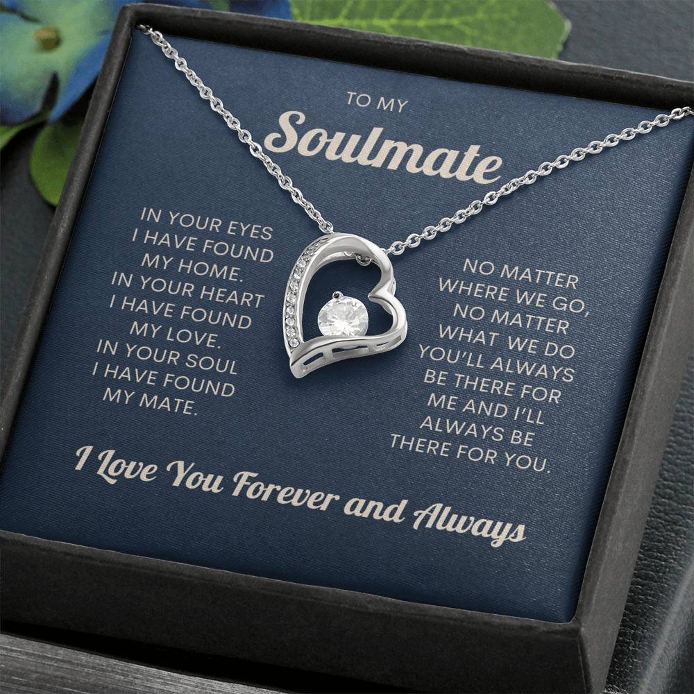 To My Soulmate | Forever Love Necklace