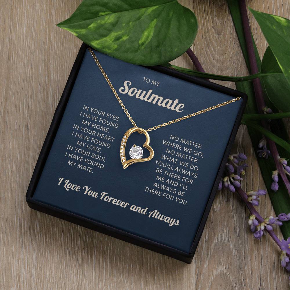 To My Soulmate | Forever Love Necklace